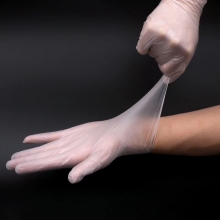 Disposable Labor Protection Elastic Glove Soft Pvc Gloves