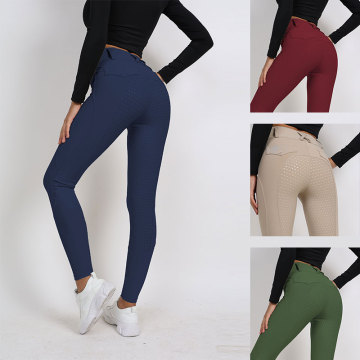 4 Koulè Fi Equestrian Espò Konjesse Riding Legging