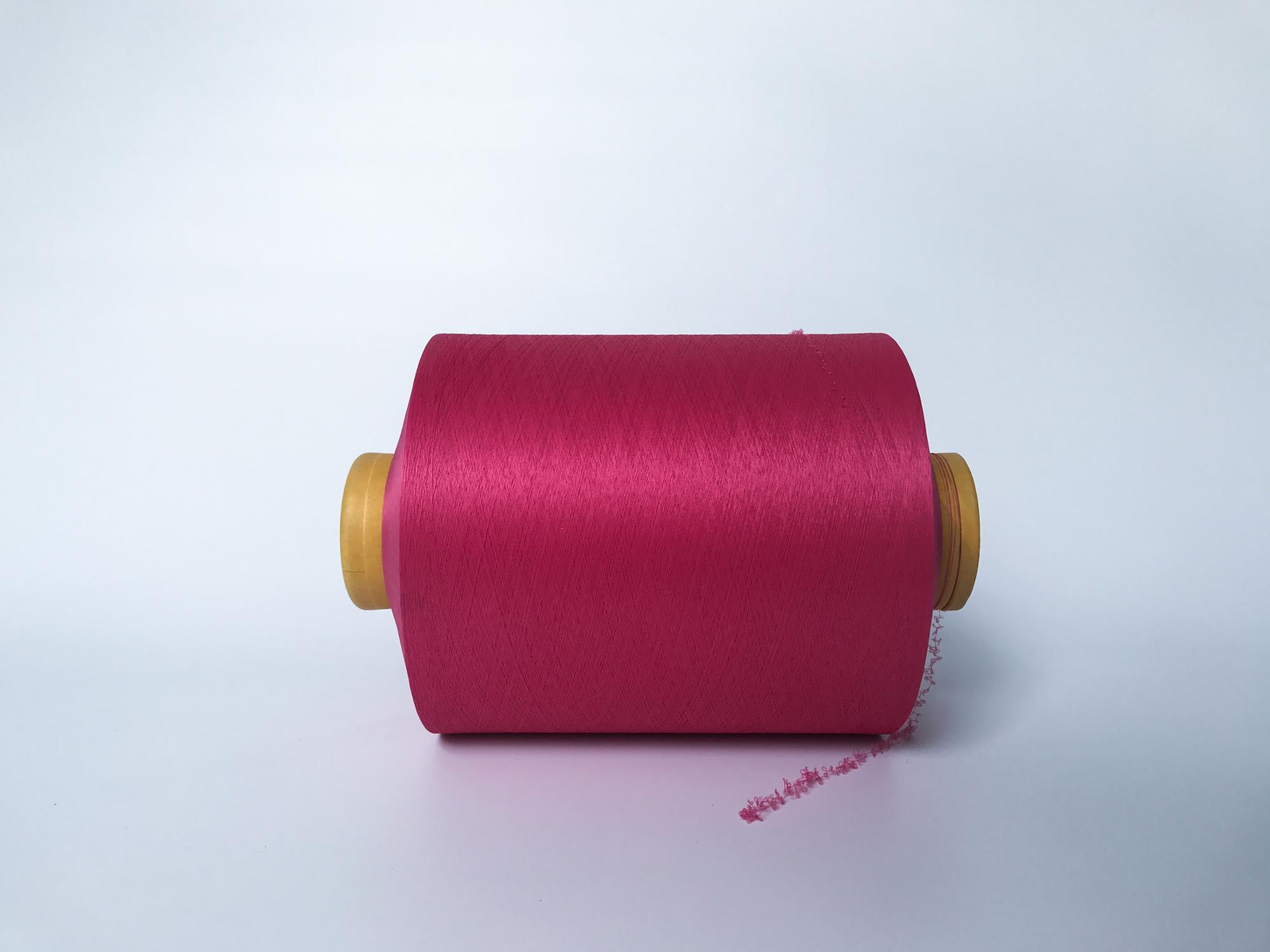 Spandex polyester covering yarn air wrapped yarn for knitting, sewing, weaving, socks and textiles