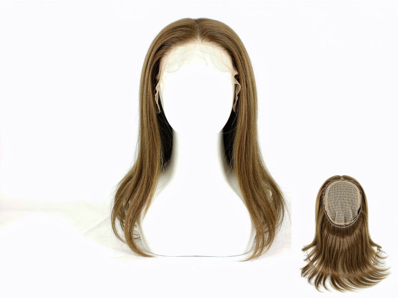 Medium Brown Loose Wave Lace Front Wig 100% Human Hair