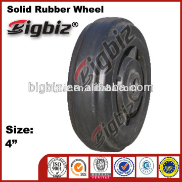 Cheap 4 Inch Rubber Wheels, Small Size Rubber Wheels for Trash Bin