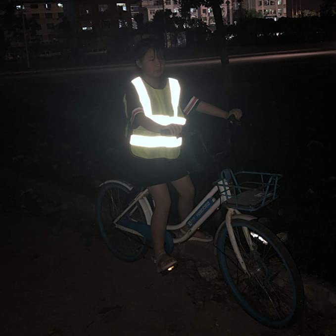 reflektierende Sicherheitsweste für Kinder reflective safety vest for kids