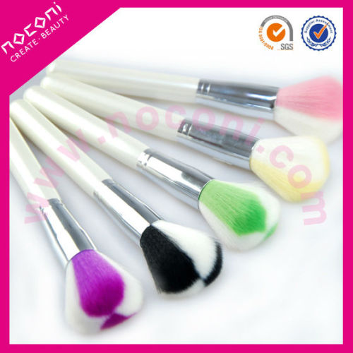 NOCONI promotional fashionable two tones nylon hair single powder makeup brushes