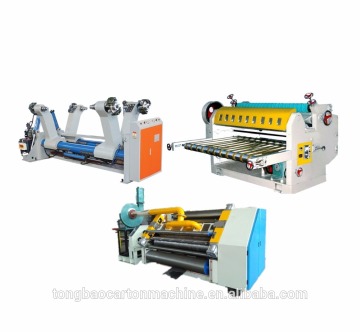 single corrugated paperboard making machine price
