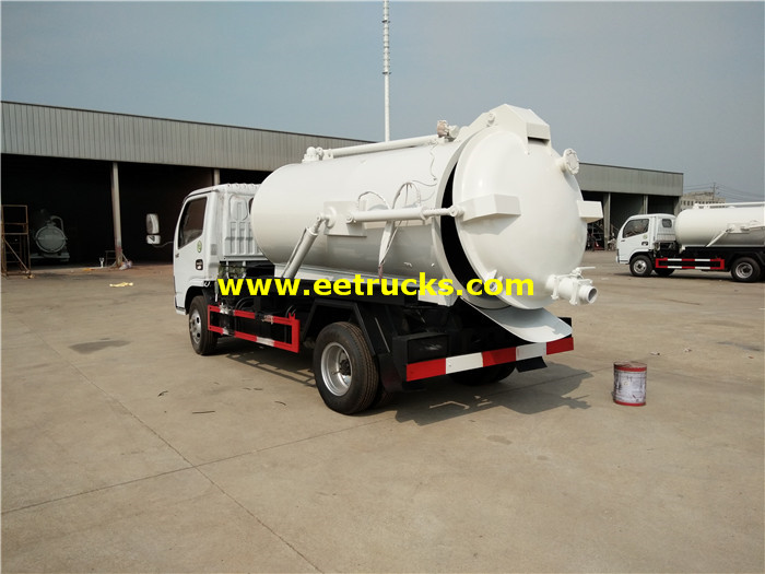 6000 Litres Fecal Suction Vehicles