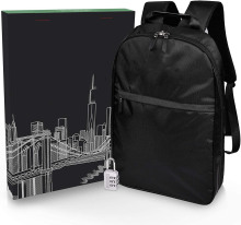 Free Sample Chef Knife Case Bag with 21+ Knife Slots, Padlock, and Backpack Straps