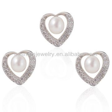 Pearl jewelry 925 sterling silver jewelry wholesale