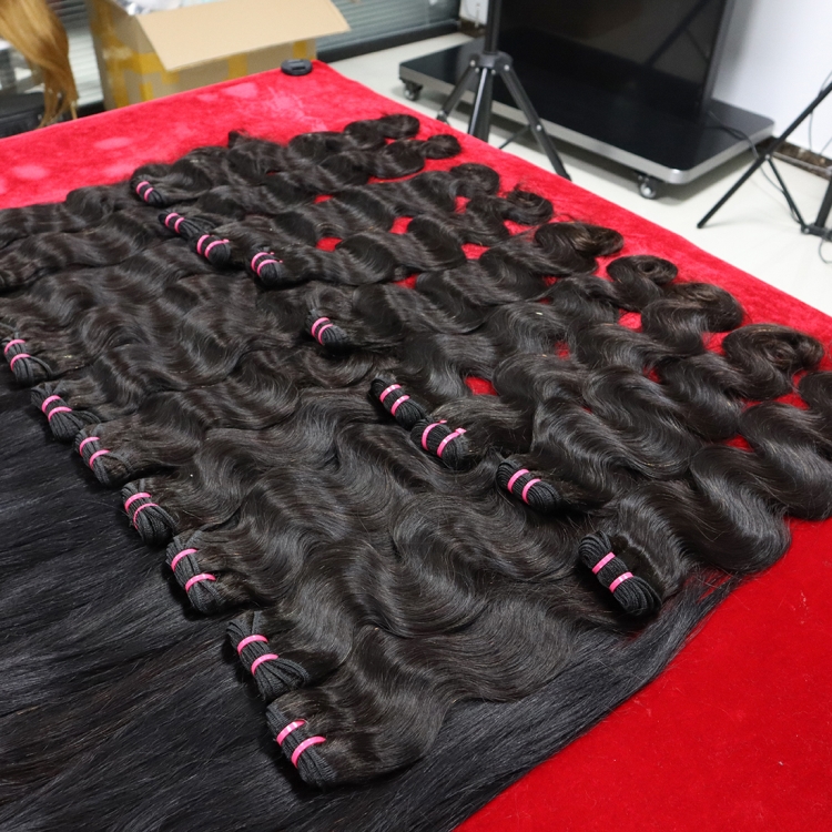 12A Grade High Quality Double Drawn Raw Virgin Cuticle Aligned Human Hair Bundles,Human Hair Extension Vendors