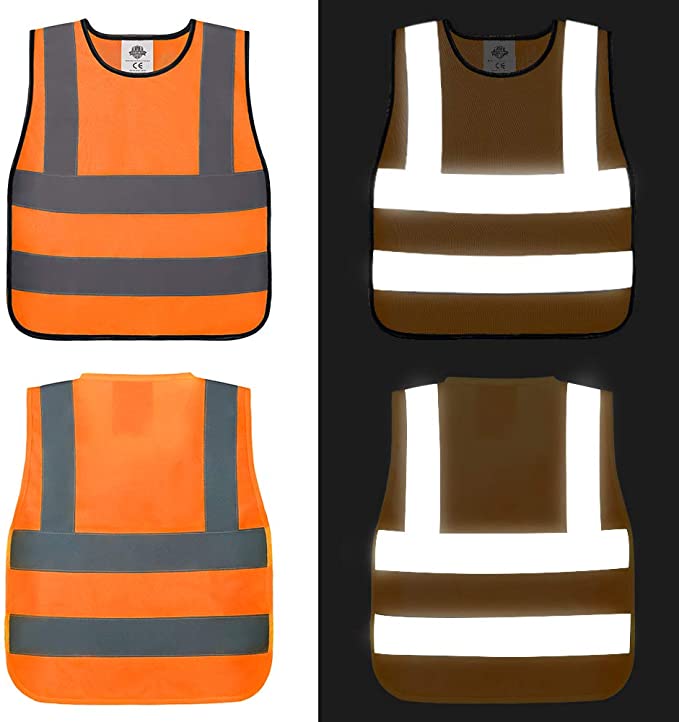 reflektierende Sicherheitsweste für Kinder reflective safety vest for kids
