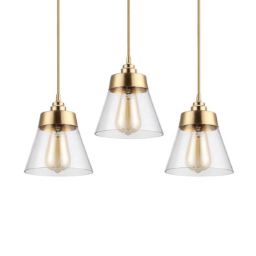 LEDER Hanging Glass Pendant Lamp