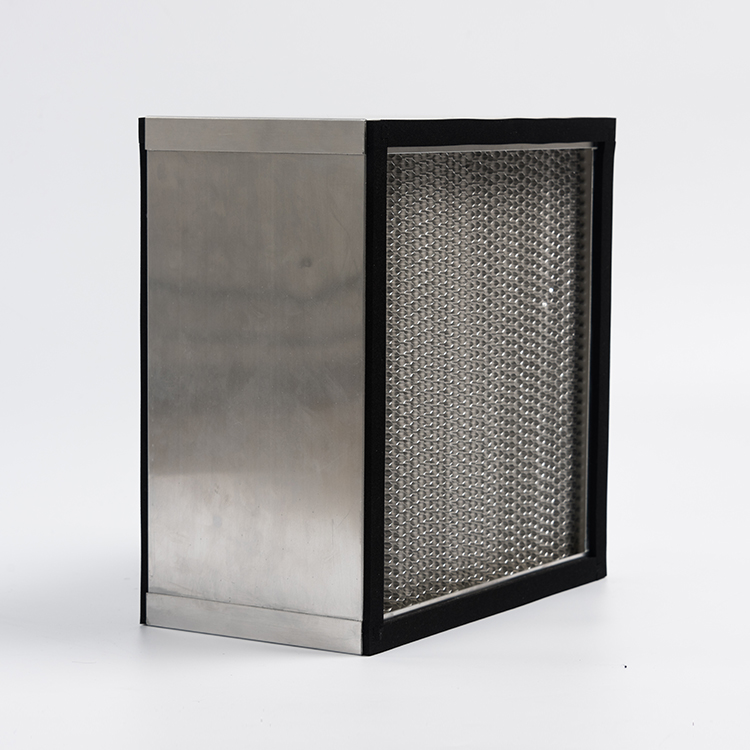 Quality H10-U17 terminal ventilation systems mini-pleated hepa filter