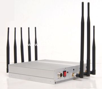 3g Cellular Cell Phone Gps Signal Jammer With Gprs / Dcs / Umts Jammer