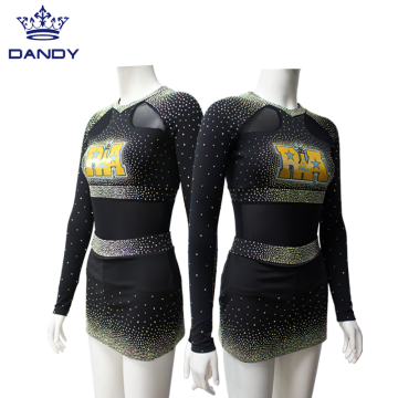 Uniforme da cheerleader personalizzata all&#39;ingrosso