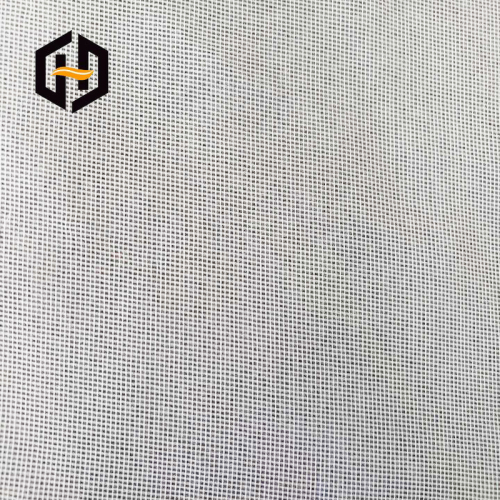 Panno di base grigio in tela di cotone leggero
