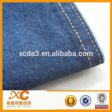 tie dye and carded yarn denim fabric