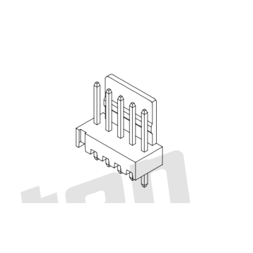 2.54mm pitch 180°Wafer AW2543V-xP