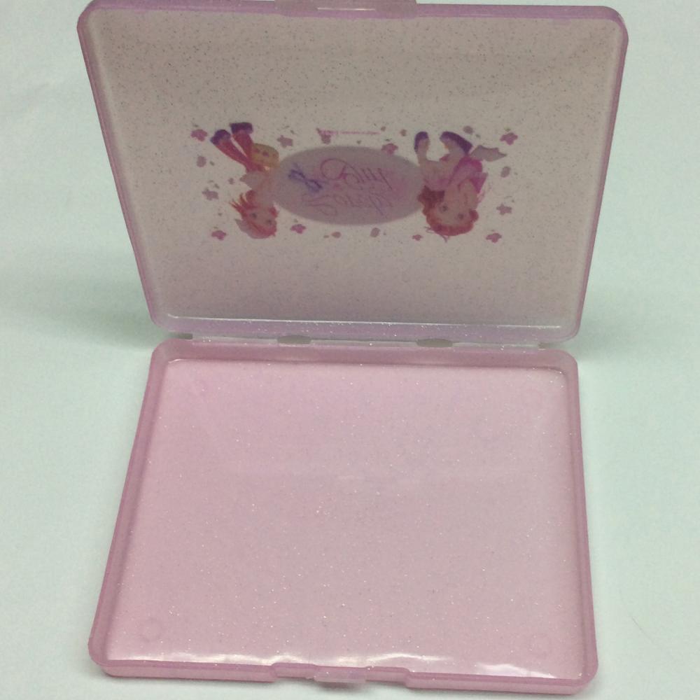 Plastic thin storage case