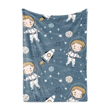 Custom Warm Fleece Throw Blanket - Soft King Size Blankets for Winter