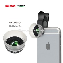 ILLIMON HD professional 12x 24X 6Xmacro lens 25MM with universal cilp for smartphone