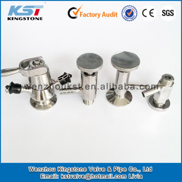 stainless steel 304 316L sample valves sanitary sampling valves