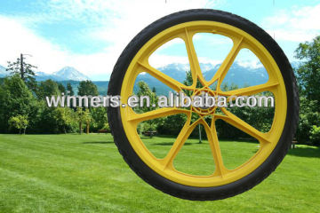 20" PU Foam tire Kids Bike plastic Wheels