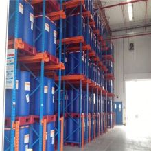 Customized heavy duty powder coating industrial drive in pallet rack