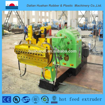 Hot Feeding Extruder XJ-65/rubber pipe /tread rubber processing machine