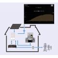 5kw hybrid solar electricity generating system for home