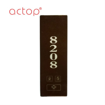 Hotel door plate digital door plate