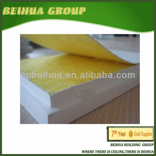 600X600X20mm fiberglass insulation acoustic sound proof ceiling