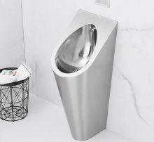 Stainless steel floor mounted urinal