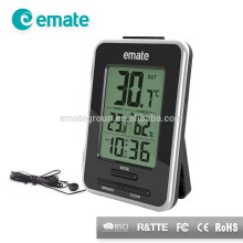 Wired digital clock thermometer barometer humidity