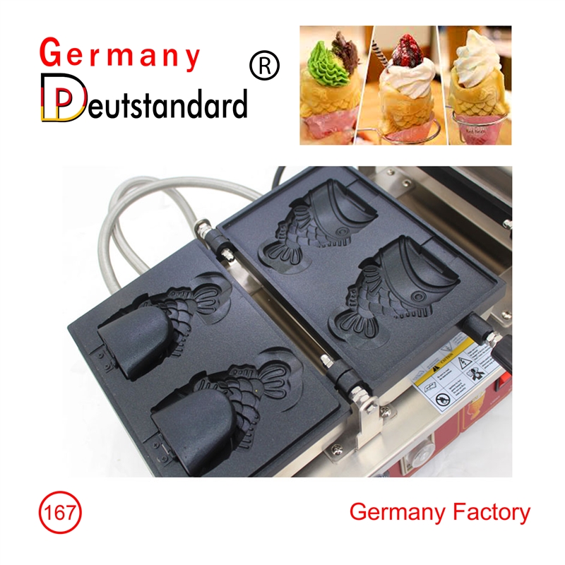 Đức Deutst Standard nhà sản xuất bánh quế cá taiyaki