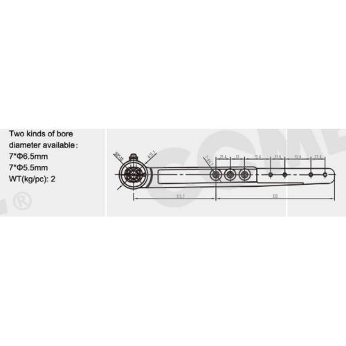 Farm Harvester Parts Ball Joint Knife Head replacement for JD, CLAAS, CNH