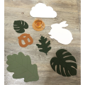 Creative Wholesale Leaf Placemat Cookie Table Mats