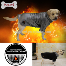 Reversible Heat Reflective Fleece Warm Dog Jacket Winter Large Dog Clothes