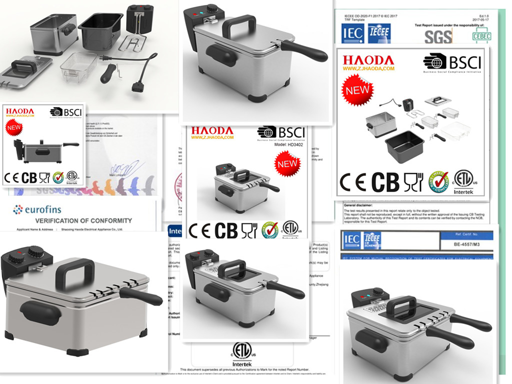 3L Capacity Deep Fryer