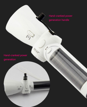 Portable high brightness flashlight