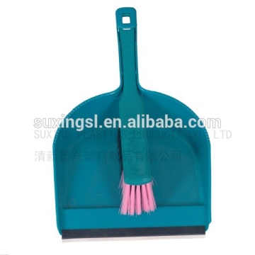 plastic dustpan with brush set