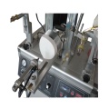 Bottle cap heat transfer machine