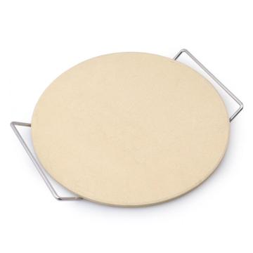 Cordierite Pizza Stone with Rack