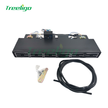 Universal 12V Under-Dash AC Evaporator for Micro Bus Air Conditioner