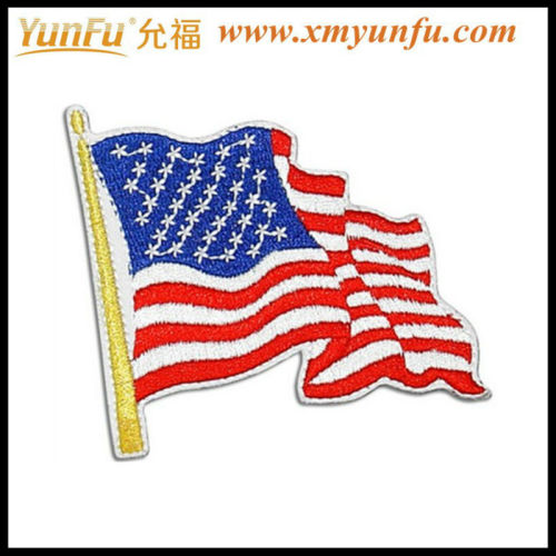 Great hand military uniform accessories embroidery badgs