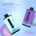 Dual Mesh Coil FOLI Vape Sekali Pakai 60000 Puff