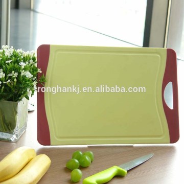 antibacterial non slip plastic splash chopping board