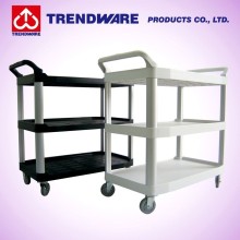 3 tiers plastic kitchen Trolly / utility rolling Cart