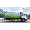 Cheap 12.8cbm suction sewage truck