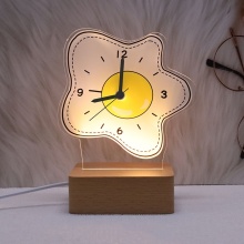 Wholesale Personalized Night Light Acrylic Plaque DIY with Glowing Acrylic Sign