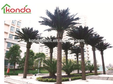 High quality large indoor and outdoor artificial palm tree tops for sale