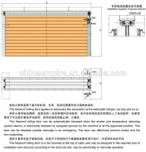 Marine A0 Fireproof Rolling Shutter Door Rolling Door